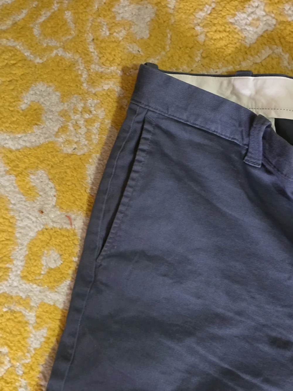 J. Crew Women's Navy Cotton Chino Shorts